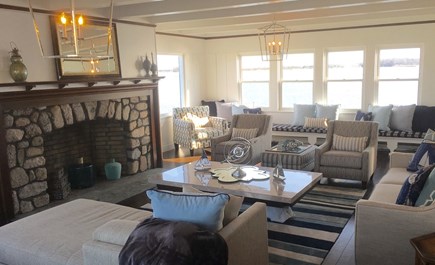 Yarmouth Cape Cod vacation rental - Captains living room with HD Smart TV