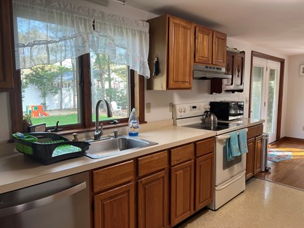 West Yarmouth Cape Cod vacation rental - Fully stocked galley kitchen with a gorgeous view