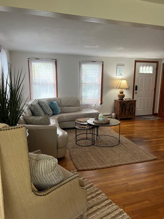 West Yarmouth Cape Cod vacation rental - Living room - will fit a great number of people. Enjoy!