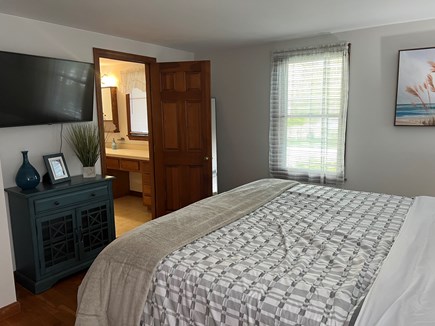 West Yarmouth Cape Cod vacation rental - Air conditioned master bedroom for your ultimate comfort