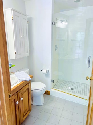 Brewster Cape Cod vacation rental - Main floor bathroom with glass shower