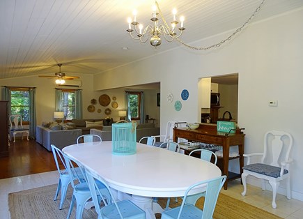 Brewster Cape Cod vacation rental - Vaulted dining area