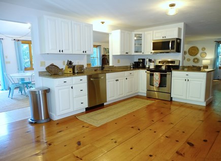 Brewster Cape Cod vacation rental - Fully equipped kitchen opens to living and dining
