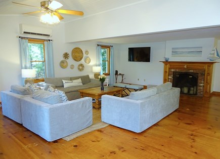 Brewster Cape Cod vacation rental - Spacious Living Room w/ 55 inch Smart TV