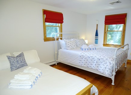 Brewster Cape Cod vacation rental - Bedroom #3: Upstairs Queen size bed & queen size futon