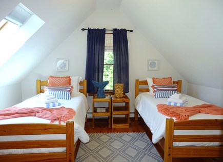 Brewster Cape Cod vacation rental - Bedroom #4: Two twin beds upstairs