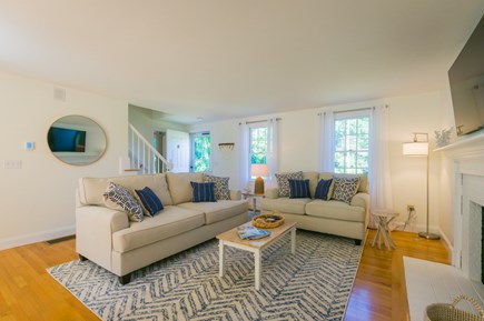 East Sandwich Cape Cod vacation rental - Entry into Living Room