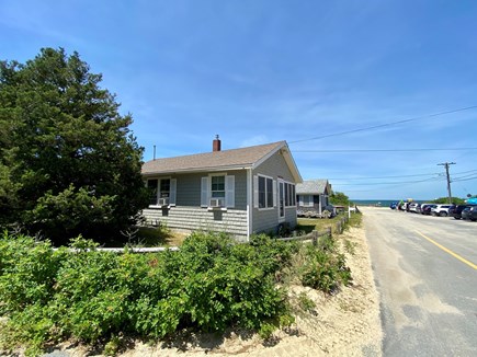 Brewster Cape Cod vacation rental - Front of the house with a glance of Ellis Landing Beach