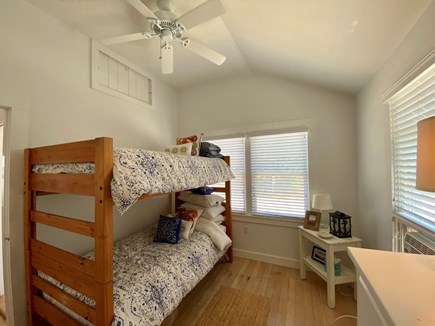 Brewster Cape Cod vacation rental - Third bedroom on the first floor with a bunk bed with 2 twins