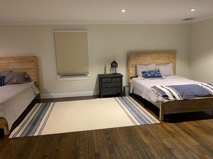 South Yarmouth Cape Cod vacation rental - 2nd floor master bedroom with 2 queen beds and private bath