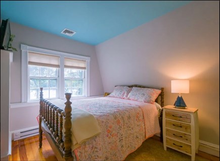 Sagamore Beach Cape Cod vacation rental - Watch the ships pass in the night while lying in a double bed.