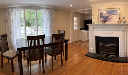 Hyannis Cape Cod vacation rental - Living room - dining table