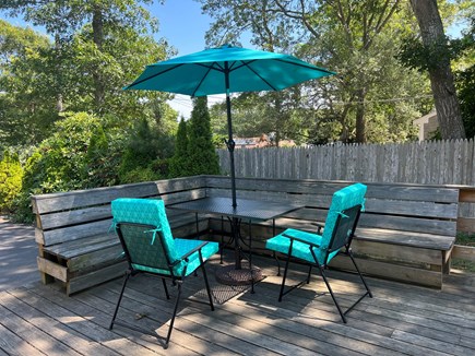 Hyannis Cape Cod vacation rental - Deck seating