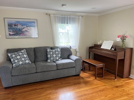 Hyannis Cape Cod vacation rental - Living room - couch