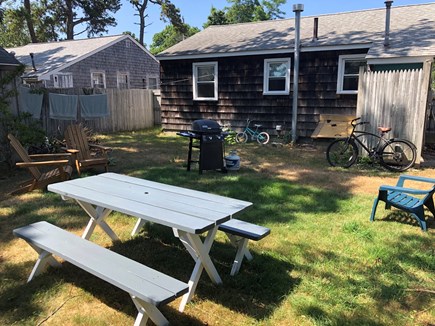 Yarmouth Cape Cod vacation rental - Great backyard for grilling, relaxing, or gazing at the stars