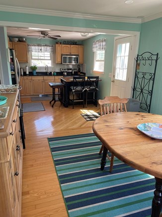 Sandwich, Town Neck Beach Cape Cod vacation rental - Dining Room and Kitchen