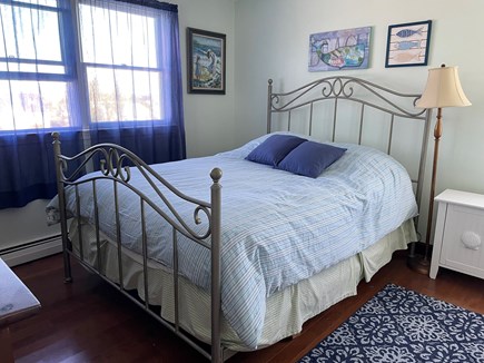 Sandwich, Town Neck Beach Cape Cod vacation rental - Upstairs queen guest room with water view