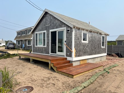 Truro Cape Cod vacation rental - Exterior with new front deck