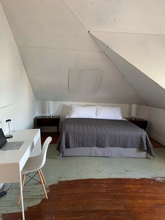 Provincetown Cape Cod vacation rental - King Bedroom Front Harbor Side