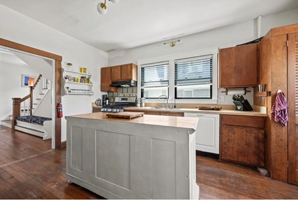 Provincetown Cape Cod vacation rental - Kitchen View From Dinning Room Entry