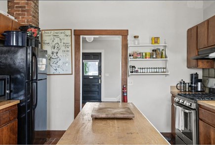 Provincetown Cape Cod vacation rental - Kitchen View Facing Entry Way