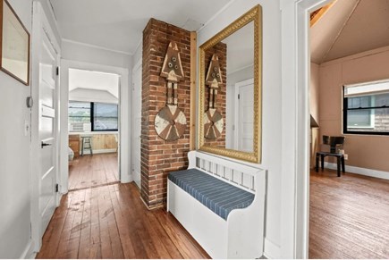 Provincetown Cape Cod vacation rental - Hallway Showing Mid Queen and Back Queen Bedrooms