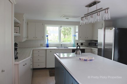 West Harwich Cape Cod vacation rental - Large kitchen in the main house