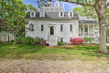 East Falmouth Cape Cod vacation rental - Three story Gambrel with farmers porch