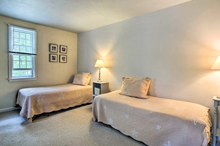 East Falmouth Cape Cod vacation rental - Another upstairs bedroom with twins