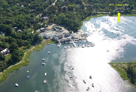 Chatham Cape Cod vacation rental - It's right across the street from scenic Ryder's Cove with a full service marina just down the street