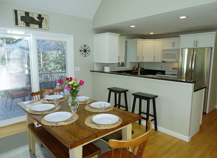 Harwich Cape Cod vacation rental - Well supplied kitchen with stainless steel appliances