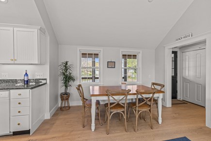 Yarmouth, Wimbledon Shores Cape Cod vacation rental - Breakfast at the open concept dining space.