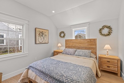 Yarmouth, Wimbledon Shores Cape Cod vacation rental - East wing 3rd bedroom with Queen size bed.