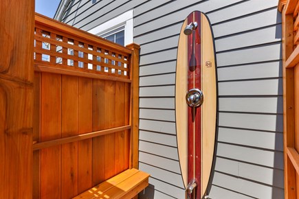 Yarmouth, Wimbledon Shores Cape Cod vacation rental - Surprise! An outdoor shower that dreams are made of!