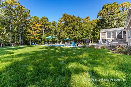 Brewster Cape Cod vacation rental - Large private back yard!