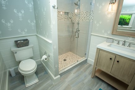 Orleans Cape Cod vacation rental - Master bathroom with shower