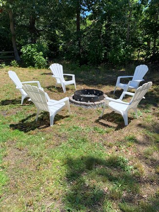 Eastham Cape Cod vacation rental - Firepit with relaxed seating