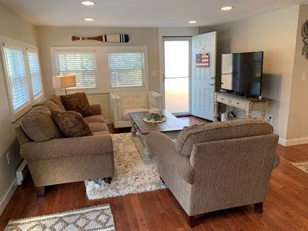Eastham Cape Cod vacation rental - Cozy Living Room with Plenty of Seating