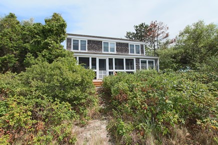 Truro Cape Cod vacation rental - Back of the house