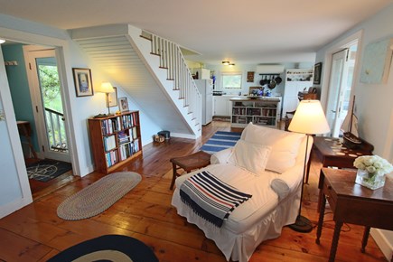 Truro Cape Cod vacation rental - Living into Kitchen
