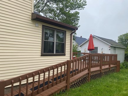 Plymouth MA vacation rental - Accessible ramp to deck and house access.