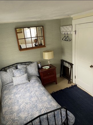 Plymouth MA vacation rental - Twin and queen back room with AC.