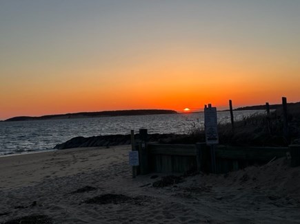 Wellfleet Cape Cod vacation rental - Bay Beach Sunset