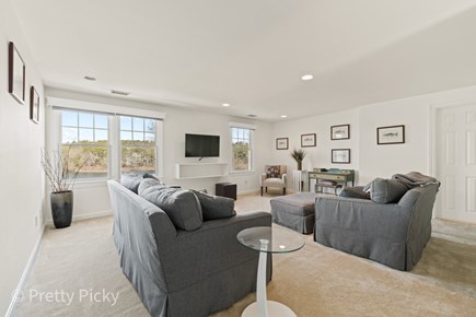 Chatham Cape Cod vacation rental - Upper level provides this good sized, comfy TV lounge