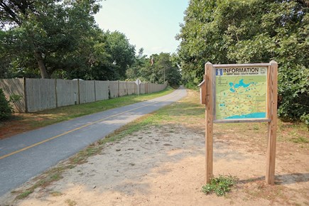 Harwich Cape Cod vacation rental - Bike path is two houses away.