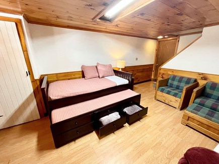 E. Falmouth Cape Cod vacation rental - Trundle bed in Basement - 2 twin size beds