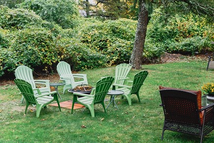 E. Falmouth Cape Cod vacation rental - Outdoor seating with Firepit
