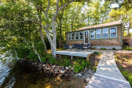 Centerville Cape Cod vacation rental - The cottage is a one floor, high ceiling home nestled in nature.