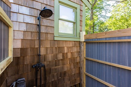 Centerville Cape Cod vacation rental - We only have an outdoor shower, which includes a top for privacy.