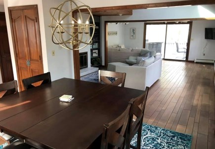 Falmouth Cape Cod vacation rental - Dining space for 8